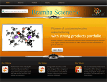 Tablet Screenshot of bramhascientific.com